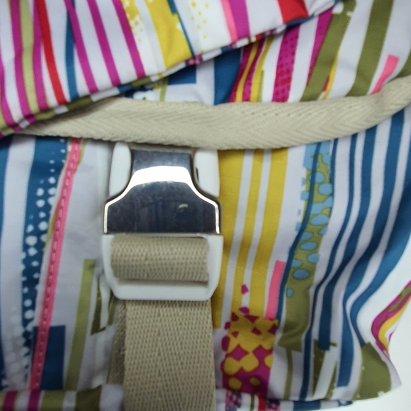 Lesportsac striped large messenger bag - Picture 13 of 14